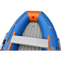 Моторная лодка Roger Boat Trofey 3100 (без киля, синий/оранжевый)