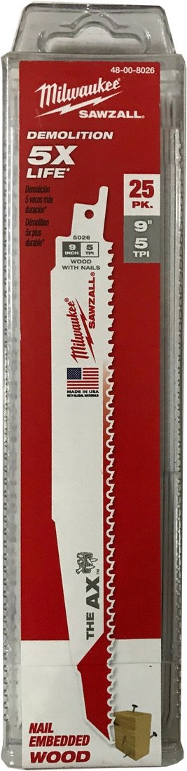 

Набор пильных полотен Milwaukee 48008026 (25 предметов)
