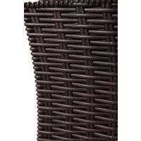 Скамейка ВПМ Ротанг 2-х местный 6199037 (темно-коричневый)