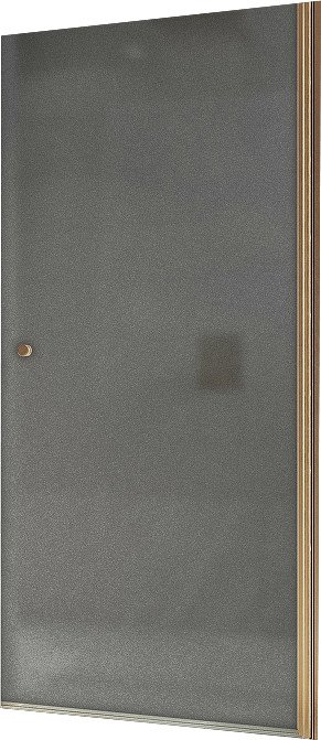 

Душевая дверь MaybahGlass 80x198 MGD-807-2 (графитовое матовое стекло/бронзовый)