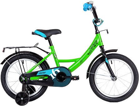 

Детский велосипед Novatrack Vector 16 2022 163VECTOR.GN22 (зеленый)