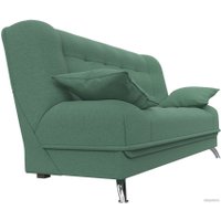 Диван Лига диванов Анна 121565 (рогожка Амур, зеленый)