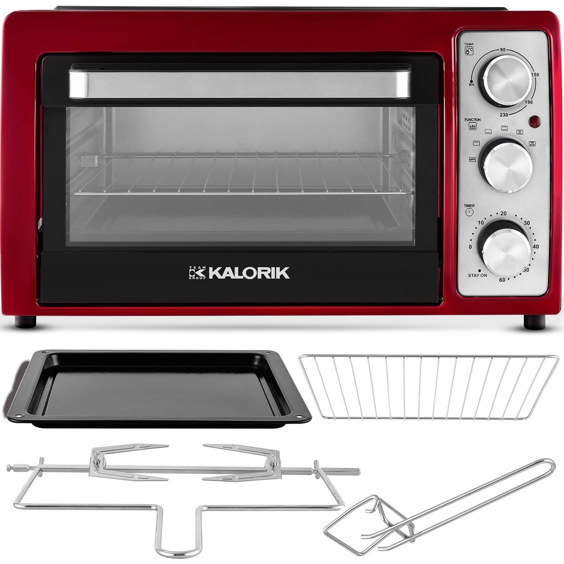 

Мини-печь Kalorik OT 2031 CR RD