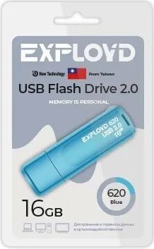 

USB Flash Exployd 620 16GB (синий)