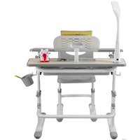 Парта Fun Desk Lavoro (серый/дерево)