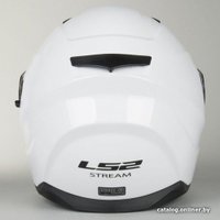 Мотошлем LS2 FF320 Solid (M, white)