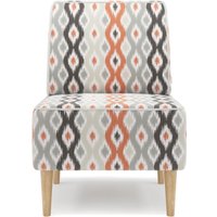 Интерьерное кресло MONOFIX Одос Принт кресло (абстракция терракот/микровелюр)