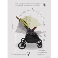 Коляска прогулочная «книга» Rant Twinny RA151 (olive)