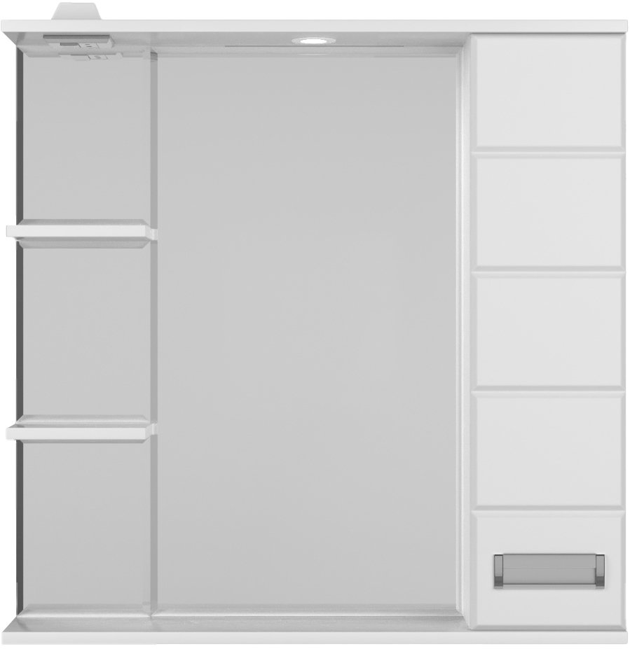 

Style Line Шкаф с зеркалом для ванной Ирис 80 (с подсветкой)