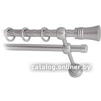 Карниз для штор Lm Decor Гиро 071 2р витой (сатин, 2.4м)