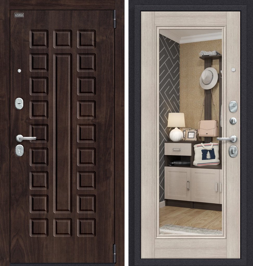 

Металлическая дверь el'Porta Porta S 51.П61 (Almon 28/Cappuccino Veralinga)
