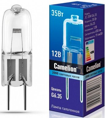 Галогенная лампа Camelion JC 35W G6.35
