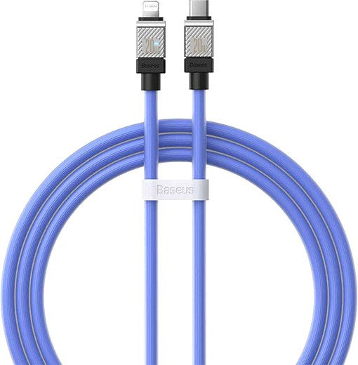 

Кабель Baseus CoolPlay Series Fast Charging Cable 20W USB Type-C - Lightning (1 м, синий)