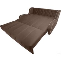 Диван Puffo Аманда 160 Velvet Brown