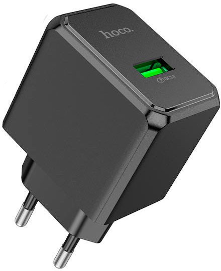 Сетевое зарядное Hoco CS12A (черный)