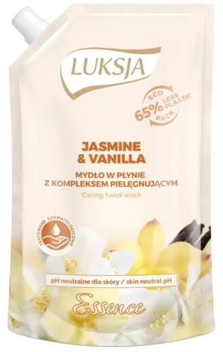 

Luksja Мыло жидкое Essence Жасмин и ваниль 400 мл (сменный блок)