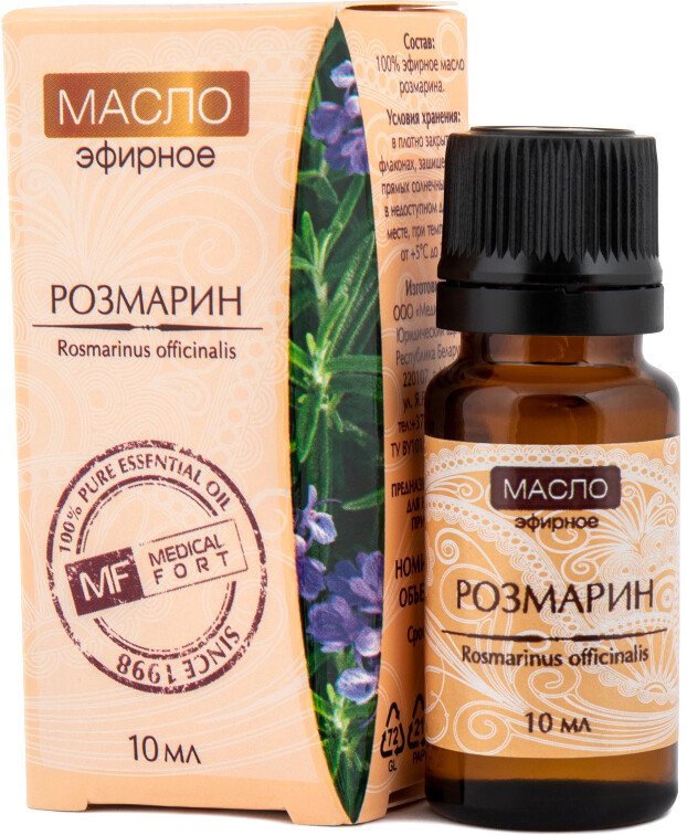 

Medical fort Эфирное масло Medicalfort Розмарин 10 мл