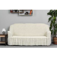 Пледы, покрывала Софатэкс Стандарт КПО 4 с оборкой 01666 (молочный)