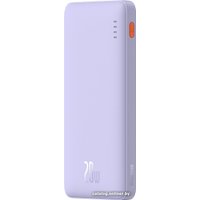 Внешний аккумулятор Baseus Airpow Fast Charge Power Bank 20W 10000mAh (сиреневый) + брендированный брелок Baseus