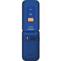Кнопочный телефон Maxvi E5 up (синий)
