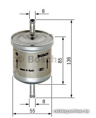 Топливный фильтр Bosch F026402001