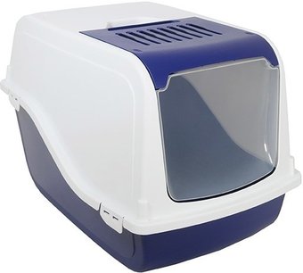 Туалет-домик Rosewood Ариель (темно-синий/белый)