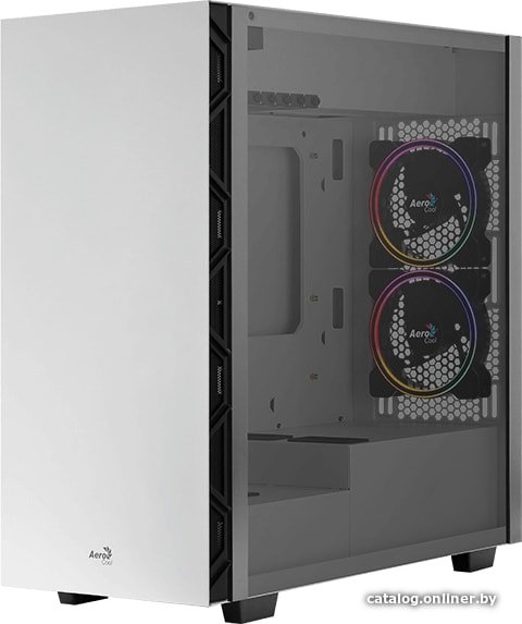 Корпус AeroCool Flo Saturn FRGB-G-WT-v1
