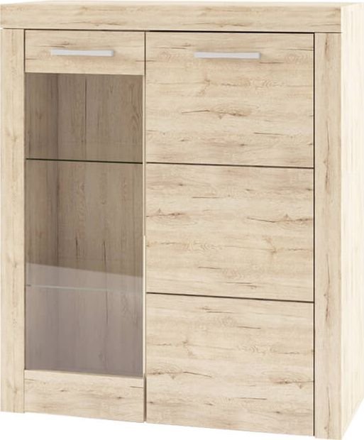 

Шкаф-купе Anrex Oskar с витриной 1V1D (дуб санремо)