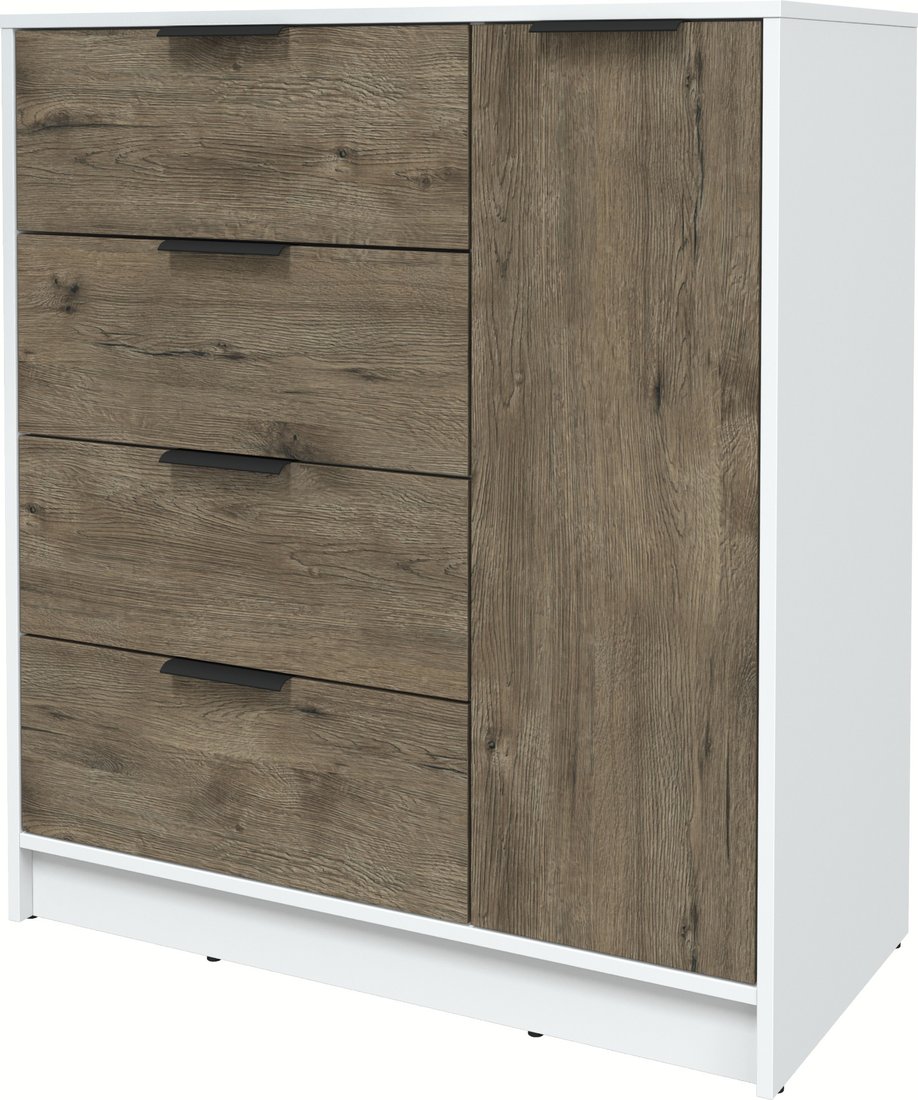 

Тумба Интерлиния Концепт КТ-Т90 (дуб веллингтон/белый платинум)