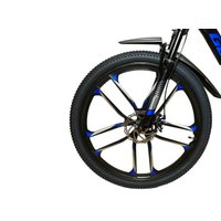 Велосипед Gekkon RS777 р.17 2026 (черный/синий)