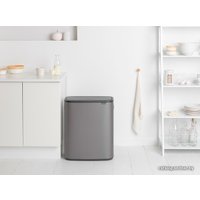 Мусорное ведро Brabantia Bo Touch Bin 60 л (платиновый)