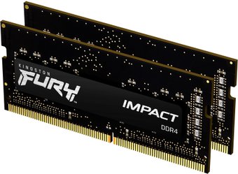 FURY Impact 2x16ГБ DDR4 SODIMM KF432S20IBK2/32