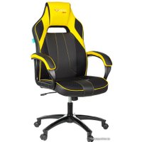 Игровое (геймерское) кресло Zombie Viking 2 Aero (черный/желтый) в Бресте