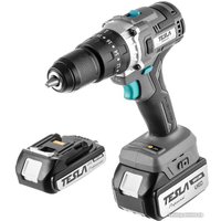Дрель-шуруповерт Tesla TCD18HD 840374 (с 2-мя АКБ, кейс)