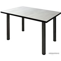 Кухонный стол Solt 100x60 (северное дерево светлое/ноги черные)