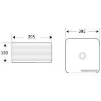 Умывальник BelBagno BB1421