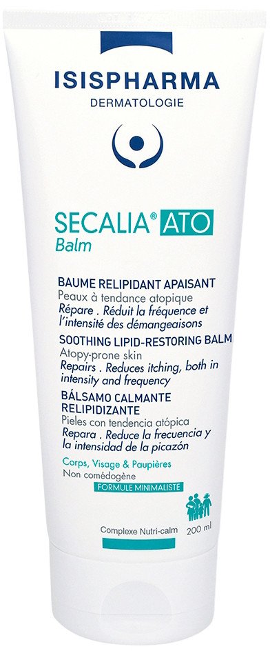 ISISPHARMA Бальзам Secalia Ato Balm успокаивающий для лица и тела для сухой кожи 200 мл