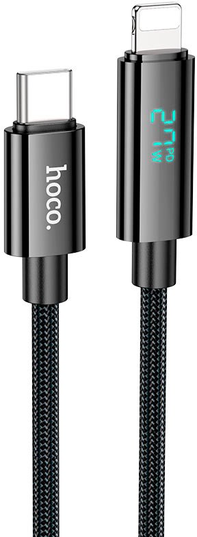 

Кабель Hoco U125 USB Type-C - Lightning (1.2 м, черный)