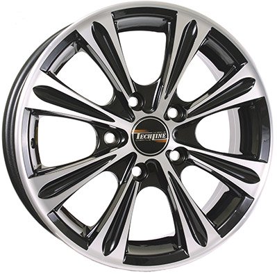 

Литые диски TechLine 526 15x5.5" 4x100мм DIA 54.1мм ET 46мм BD