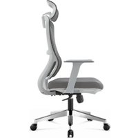 Офисное кресло SitUp Point Lux Grey Chrome (сетка Grey/Grey) в Барановичах