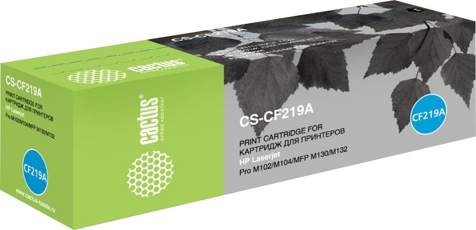 

Фотобарабан CACTUS CS-CF219A (аналог HP 19A CF219A)