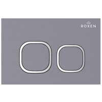 Унитаз подвесной Roxen Antares Tornado в комплекте с инсталляцией StounFix Dual Fresh 6 в 1 968389 (кнопка: серый бетон) в Борисове