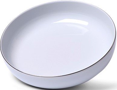 

Тарелка глубокая Fissman Argento 3871