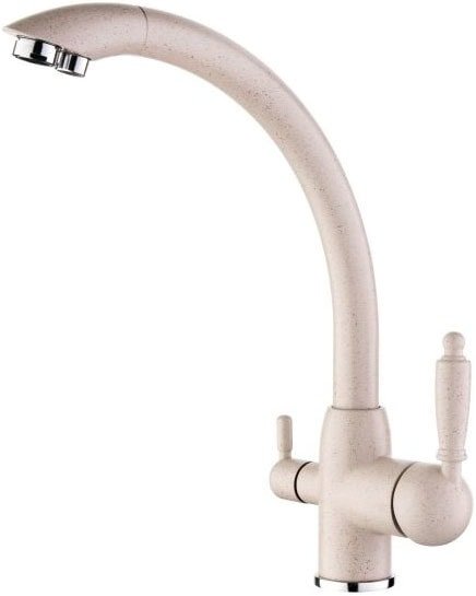 

Смеситель Ledeme L4455K-3 (бежевый)