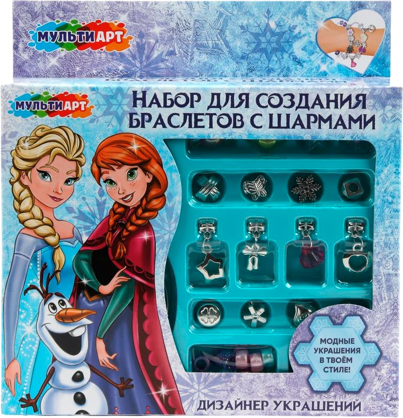 

Набор для создания поделок/игрушек MultiArt Снежная принцесса BRACEL-125633