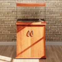 Аквариум Hydroterra Gloria 100 л без тумбы (коричневый)