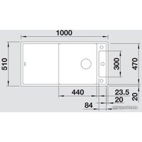 Кухонная мойка Blanco Axia III XL 6 S 525858 (черный)