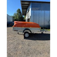 Одноосный прицеп AvtoS A25M1B (2500x1300x300, R13, ресс. AL-KO)