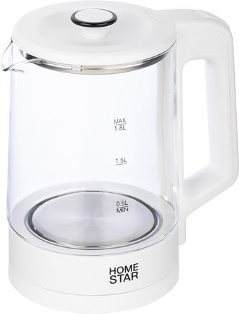 Электрический чайник HomeStar HS-1008 (белый)