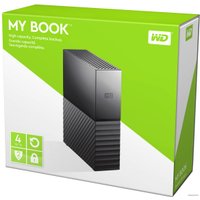 Внешний накопитель WD My Book 4TB [WDBBGB0040HBK]